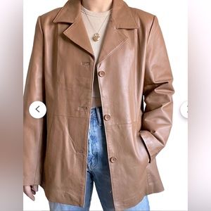 TODAY ONLY Washable leather jacket
